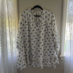 Urban Outfitters Floral Tunic